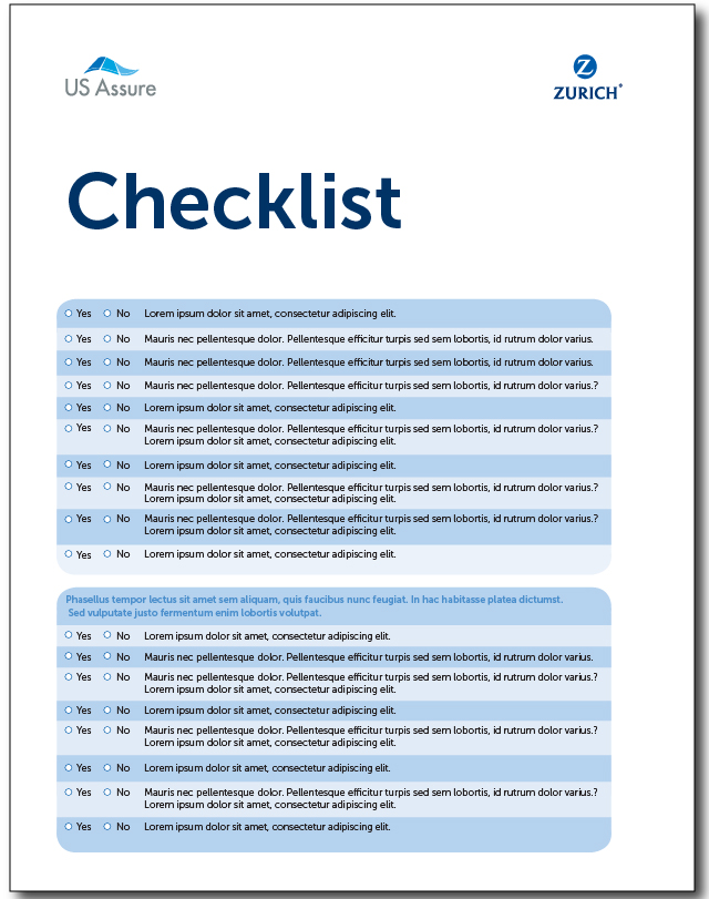 Builders Risk Insurance Checklist